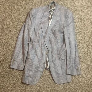 Dior Men's Silver-Toned Blazer size 40L